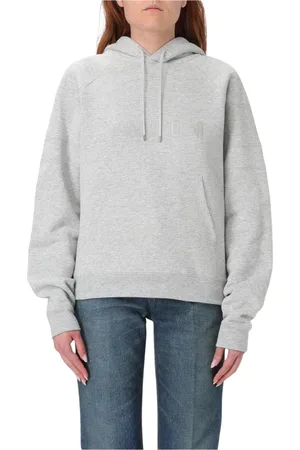 Saint Laurent Dame, Gensere & Hettegensere, Grå, S