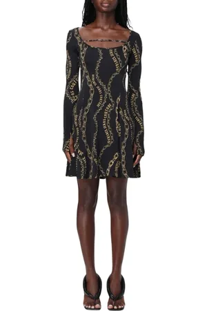 VERSACE Dame, Kjoler, Svart, S