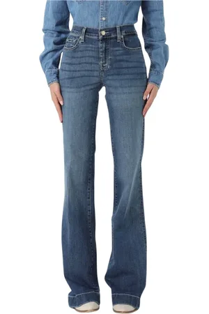 7 for all Mankind Dame, Jeans, Blå, W30