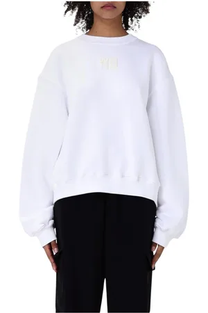 Alexander Wang Dame, Gensere & Hettegensere, Hvit, M