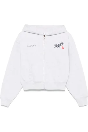 Sporty & Rich Dame, Gensere & Hettegensere, Grå, XL