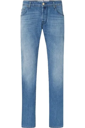 Jacob Cohen Herre, Jeans, Blå, W34