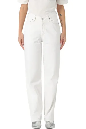 AGOLDE Dame, Jeans, Hvit, W25