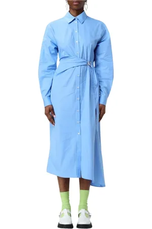 Msgm Dame, Kjoler, Blå, S