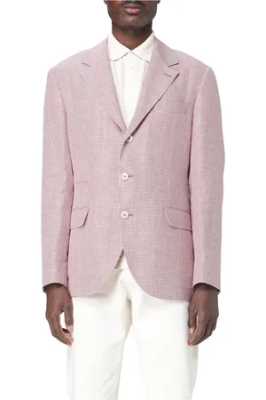 Brunello Cucinelli Herre, Jakker, Rød, 2XL