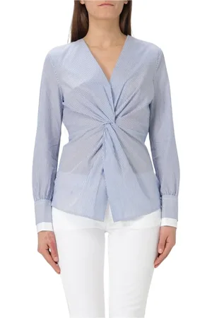 HUGO BOSS Dame, Bluser & Skjorter, Blå, 2XS