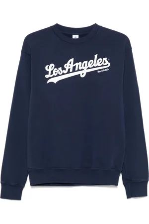Sporty & Rich Dame, Gensere & Hettegensere, Blå, 2XL