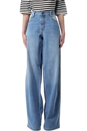 ERMANNO SCERVINO Dame, Jeans, Blå, S