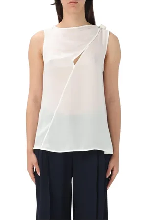 Emporio Armani Dame, Topper, Hvit, L