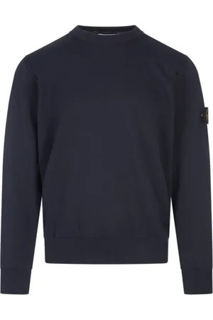 Stone Island Herre, Strikkevarer, Blå, XL