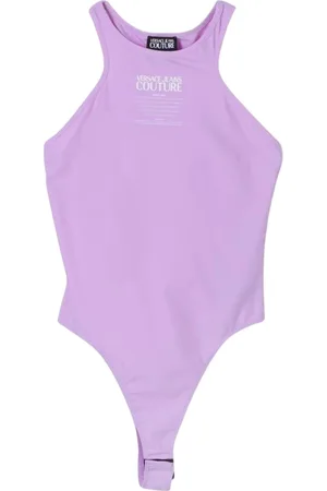 VERSACE Dame, Topper, Lilla, 2XS