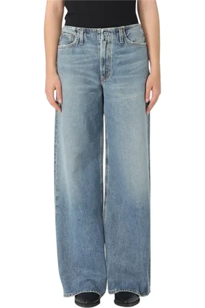 AGOLDE Dame, Jeans, Blå, W28