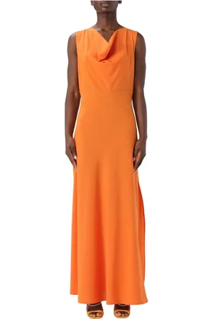 Twin-Set Dame, Kjoler, Oransje, S