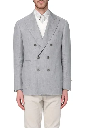 Brunello Cucinelli Herre, Jakker, Grå, XL