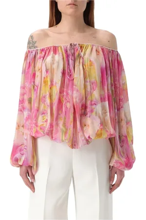 BLUMARINE Dame, Bluser & Skjorter, Flerfarget, M