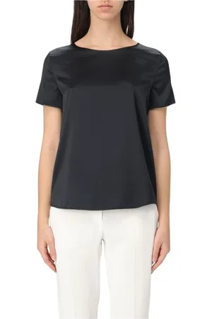 Emporio Armani Dame, Bluser & Skjorter, Svart, L