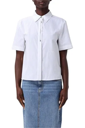 Pinko Dame, Bluser & Skjorter, Hvit, M
