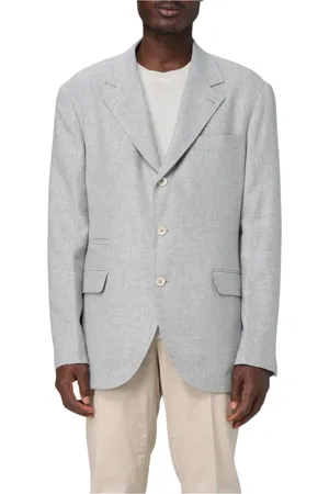 Brunello Cucinelli Herre, Jakker, Grå, 2XL
