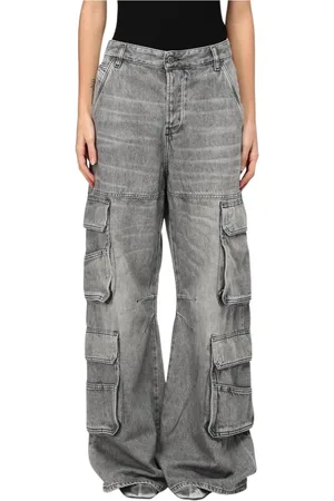 Diesel Dame, Jeans, Grå, W24