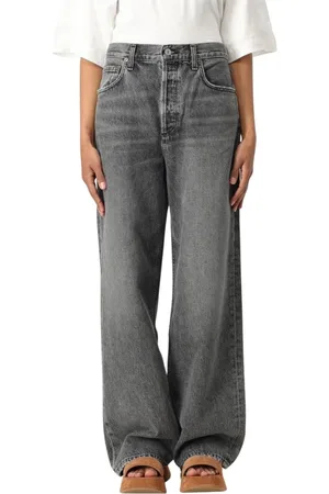AGOLDE Dame, Jeans, Grå, W28