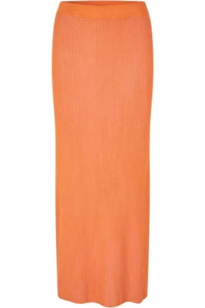Samsøe Samsøe Dame, Kjoler, Oransje, S