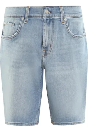 7 for all Mankind Herre, Shorts, Blå, W36