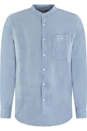 Woolrich Herre, Skjorter, Blå, XL