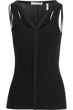 Helmut Lang Dame, Topper, Svart, XS