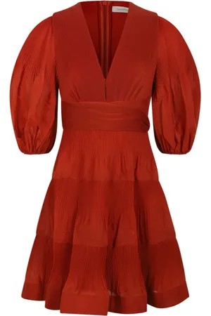 ZIMMERMANN Dame, Kjoler, Rød, XS