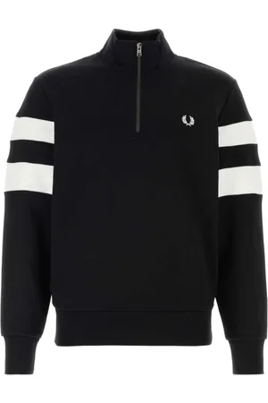 Fred Perry Herre, Gensere & Hettegensere, Svart, S
