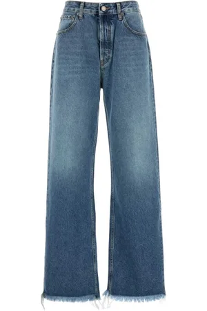 Alessandra Rich Dame, Jeans, Blå, W26