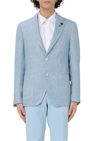 LARDINI Herre, Jakker, Blå, 3XL