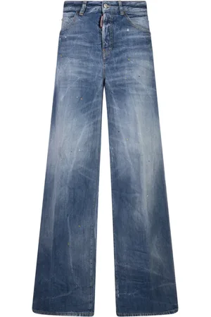 Dsquared2 Dame, Jeans, Blå, 4XS