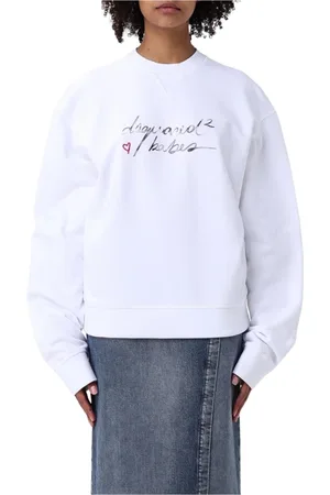 Dsquared2 Dame, Gensere & Hettegensere, Hvit, M