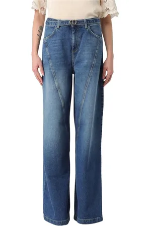 Twin-Set Dame, Jeans, Blå, W30