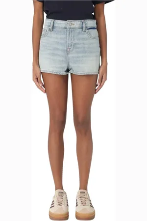 7 for all Mankind Dame, Shorts, Blå, W28