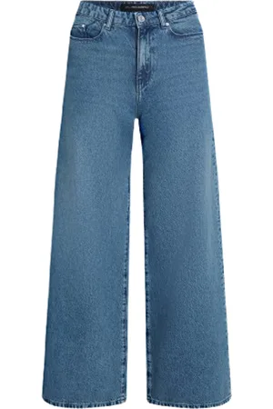 Karl Lagerfeld Dame, Jeans, Blå, W28