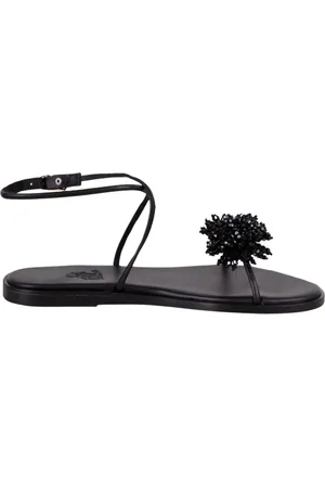Ancient Greek Sandals Dame, Sko, Svart, 36 EU