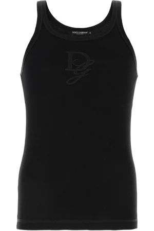 Dolce & Gabbana Herre, Topper, Svart, L