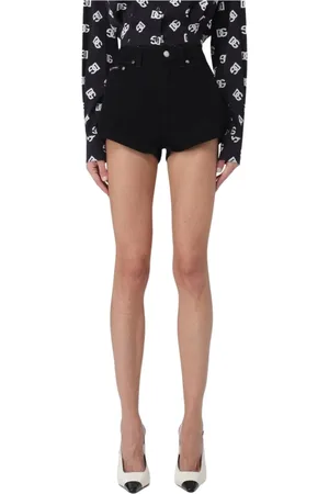 Dolce & Gabbana Dame, Shorts, Svart, S