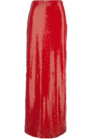Msgm Dame, Skjørt, Rød, S