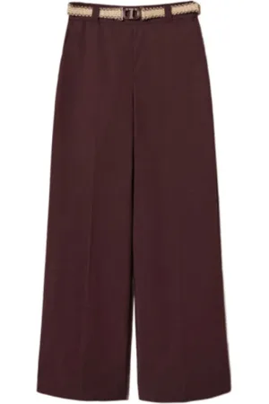 Twin-Set Dame, Bukser, Brun, M