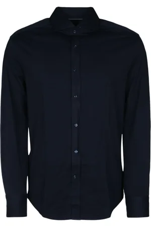 Brunello Cucinelli Herre, Skjorter, Blå, S