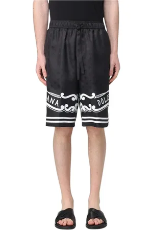 Dolce & Gabbana Herre, Shorts, Svart, XL