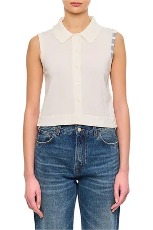 Thom Browne Dame, Jakker, Hvit, S
