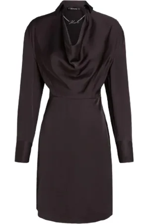 Karl Lagerfeld Dame, Kjoler, Svart, L