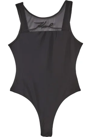 Karl Lagerfeld Dame, Svømmetøy, Svart, S