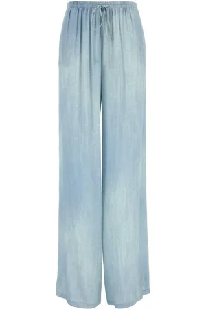 ERMANNO SCERVINO Dame, Bukser, Blå, M