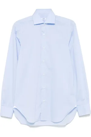 BARBA Herre, Skjorter, Blå, 3XL