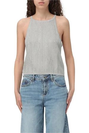 Armani Exchange Dame, Topper, Grå, L